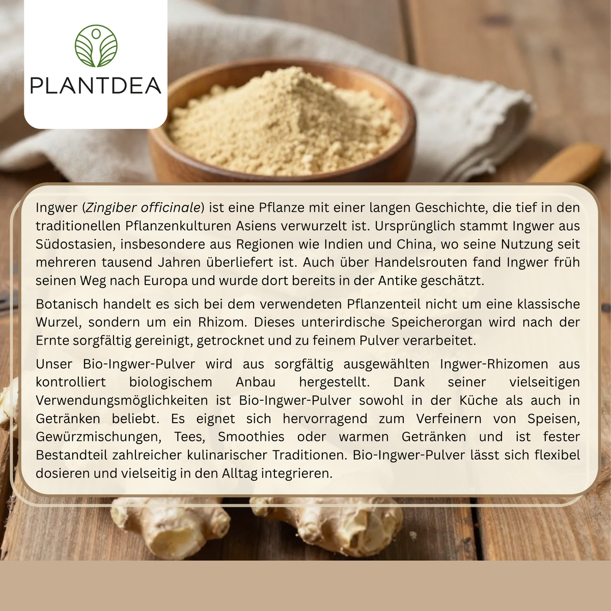 Bio Ingwerpulver