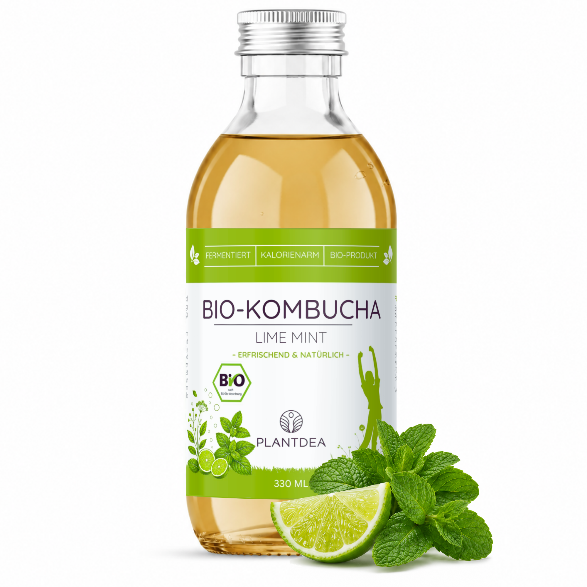 Bio Kombucha Lime Mint