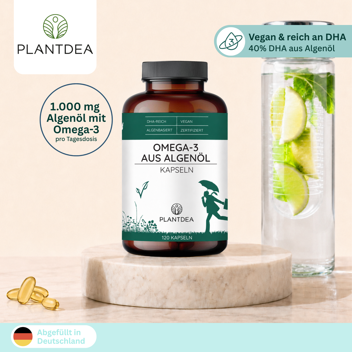 Omega 3 Algenöl Kapseln