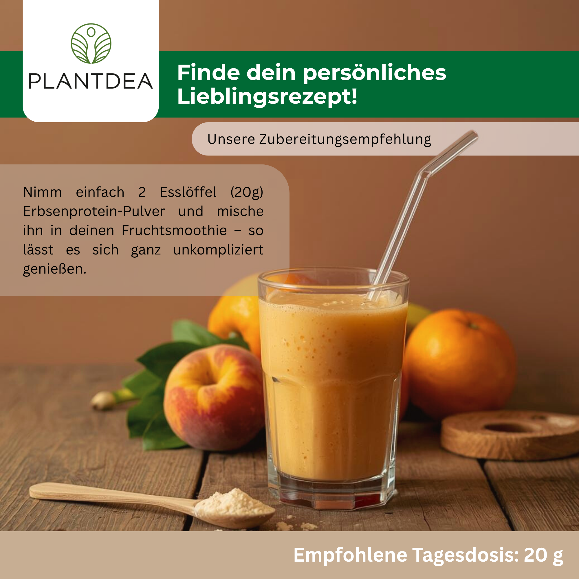 Bio Erbsenprotein Pulver 80% (pea protein)