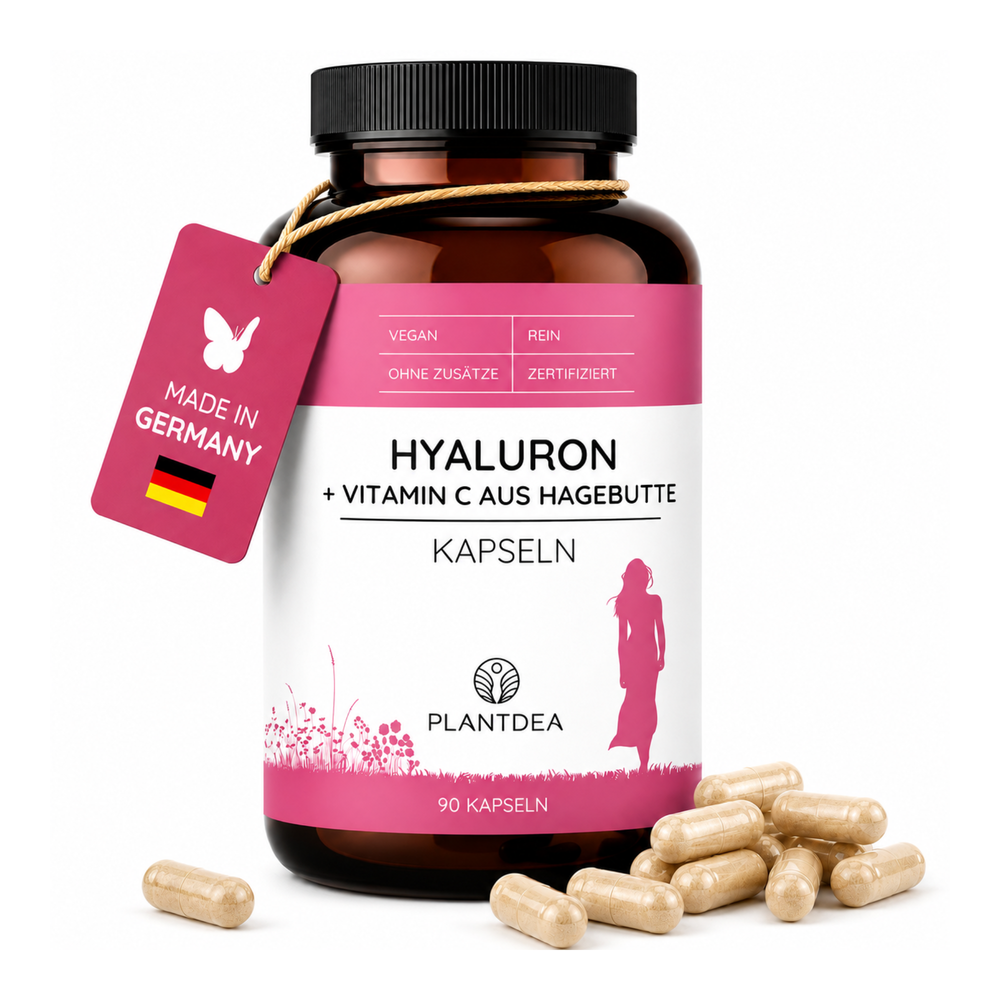 Hyaluron + Vitamin C Kapseln