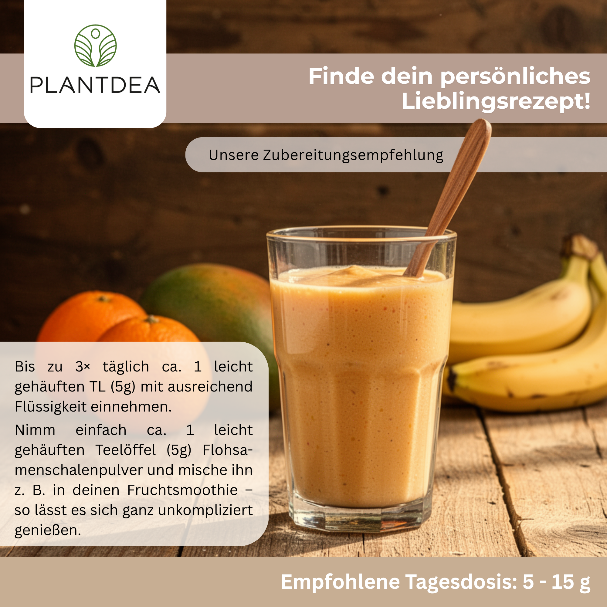Bio Flohsamenschalen Pulver