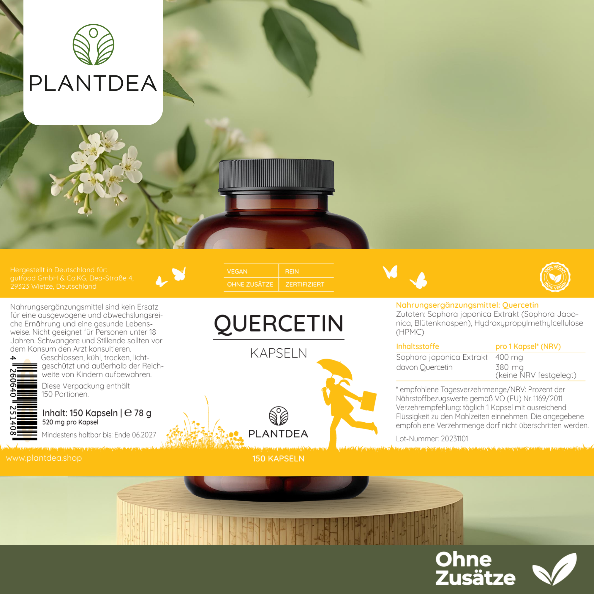 Quercetin Kapseln