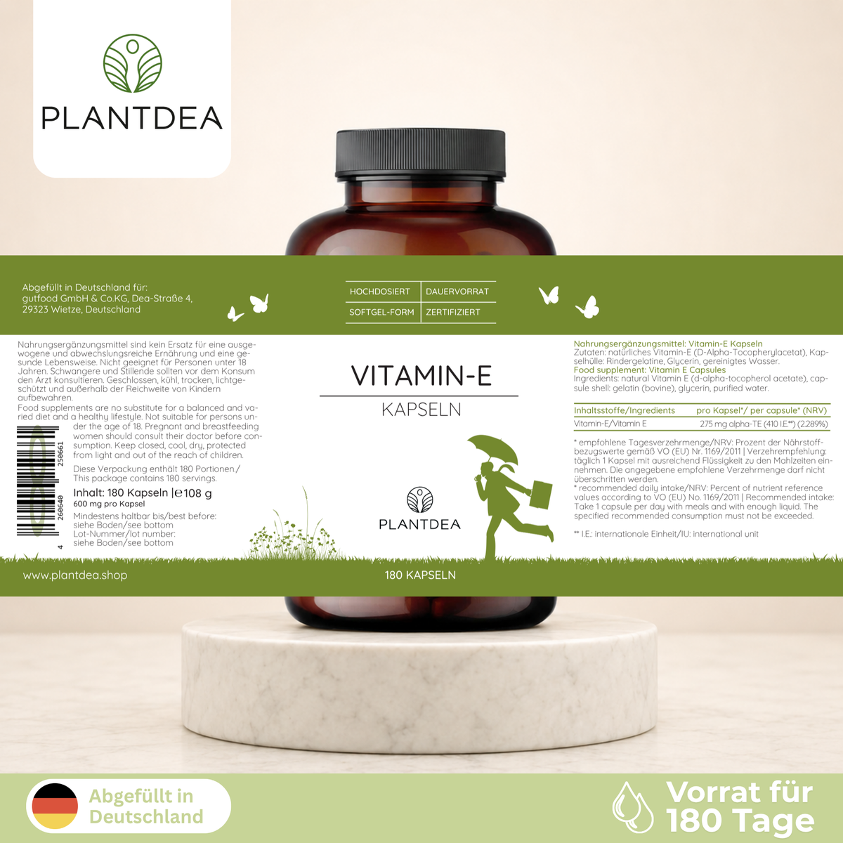 Vitamin E Kapseln