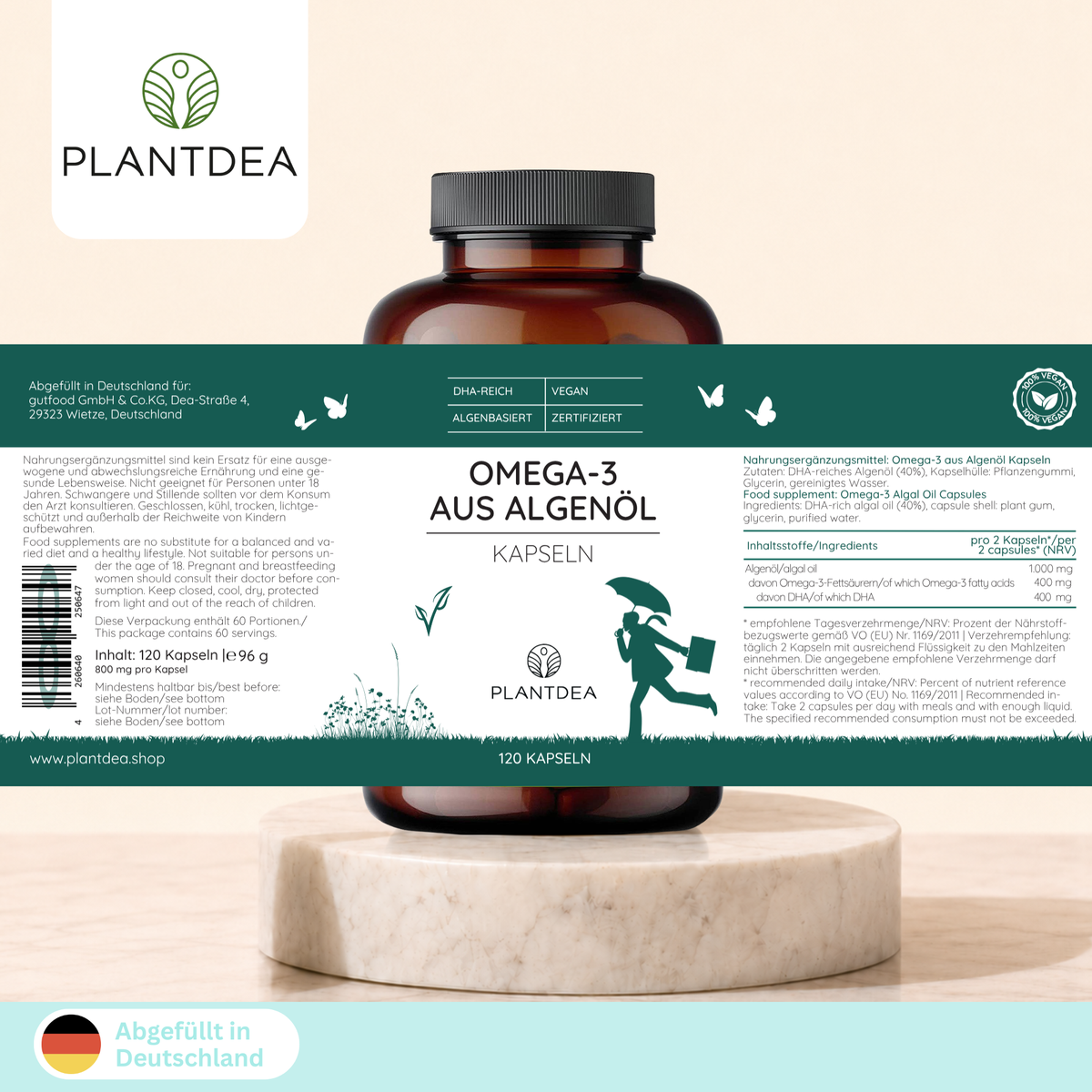 Omega 3 Algenöl Kapseln