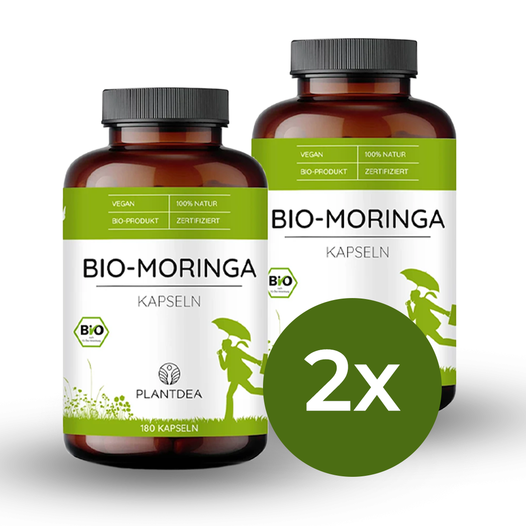 Vorteilspack: 2x Bio Moringa Kapseln