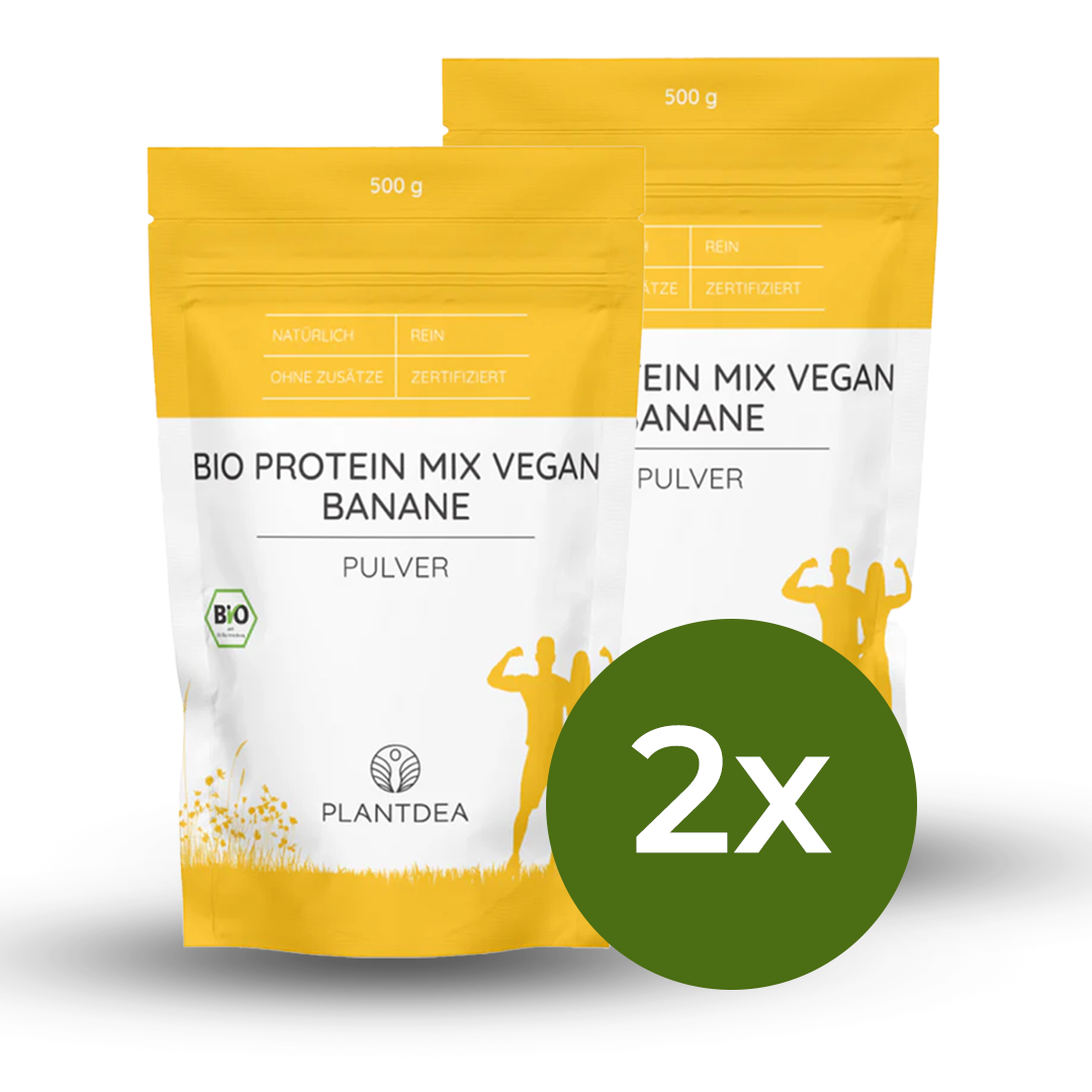 2x Bio Protein Mix Vegan - Banane