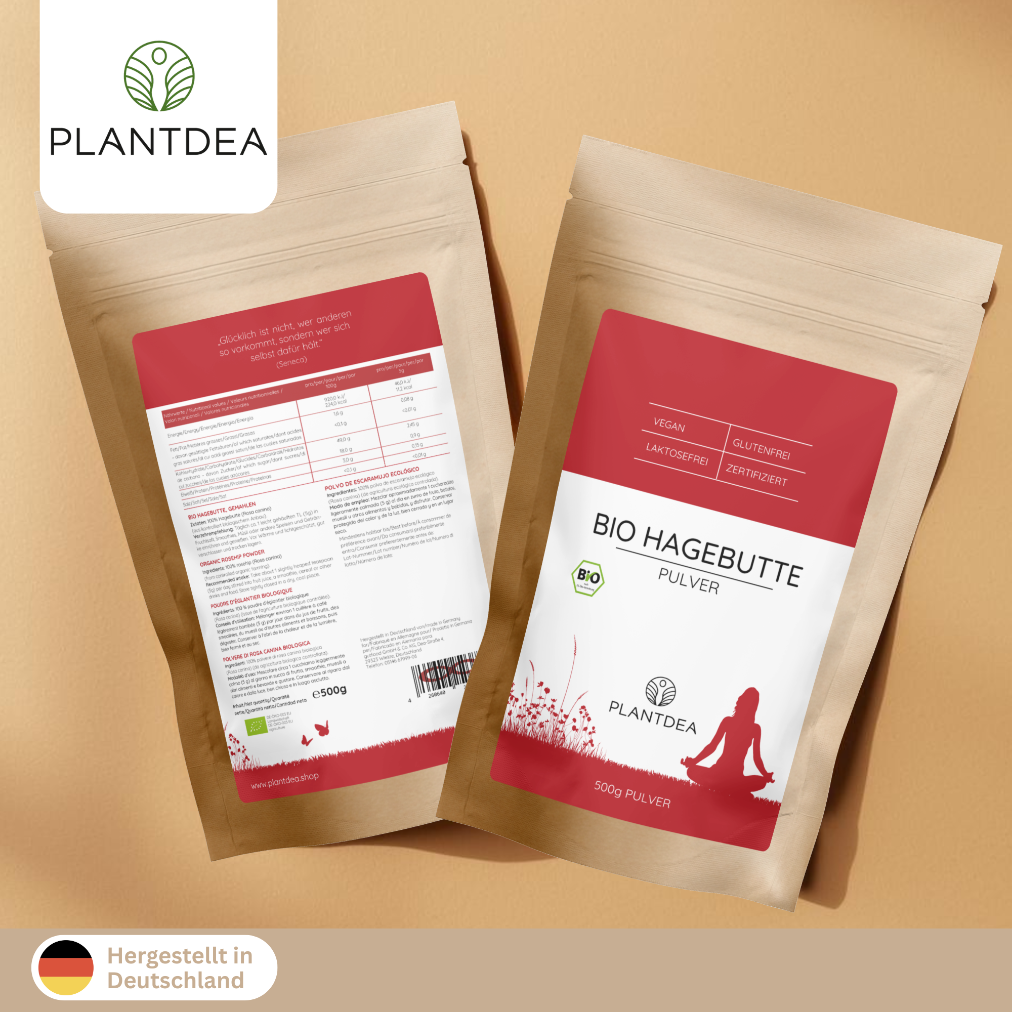 Bio Hagebuttepulver