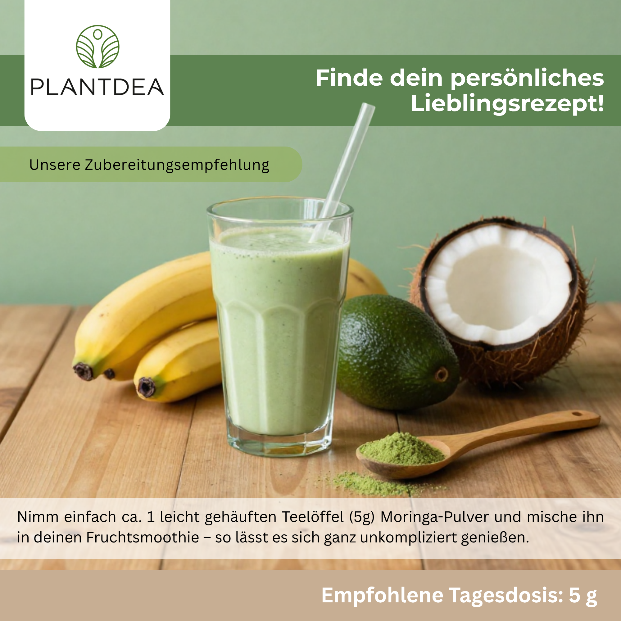 Bio Moringa Pulver