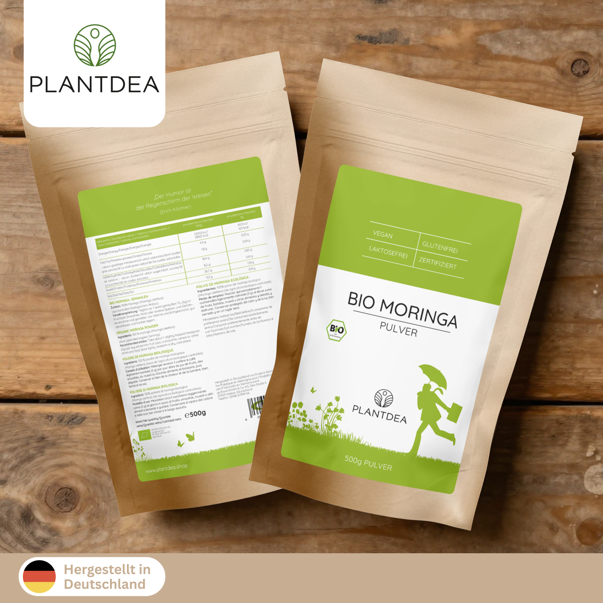 Bio Moringa Pulver