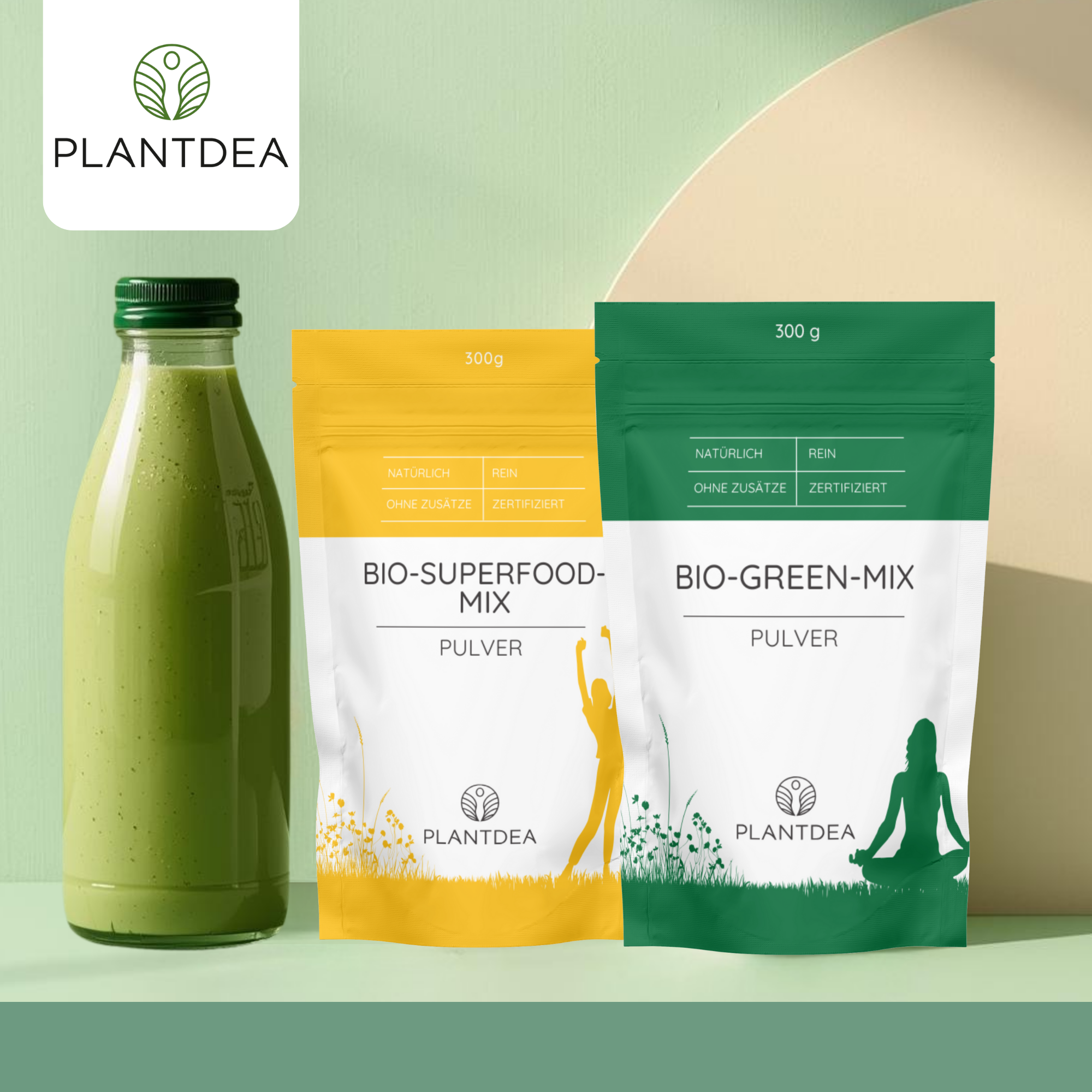 Bio Spirulina & Chlorella Kapseln